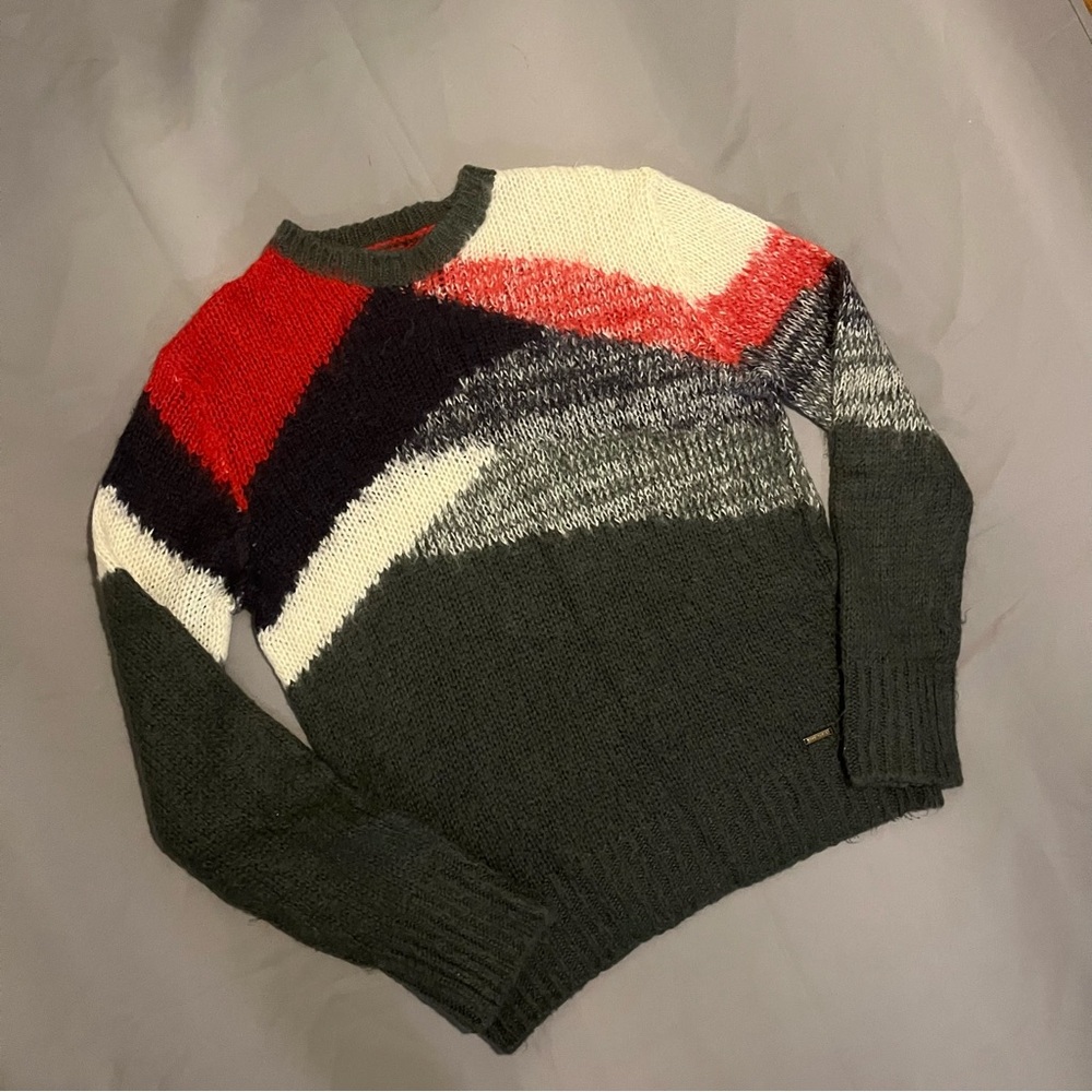 Diesel Angola Mohair Blend Knit Sweater Men's M Crew Neck (Reiss, Ami, Givenchy)